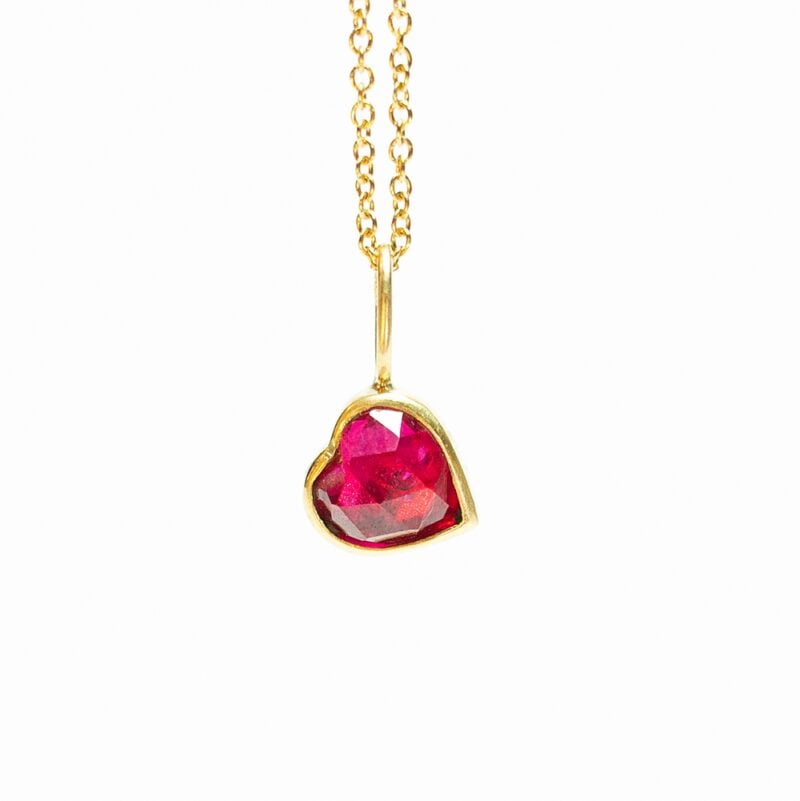 Ruby Love Pendant - Monica G