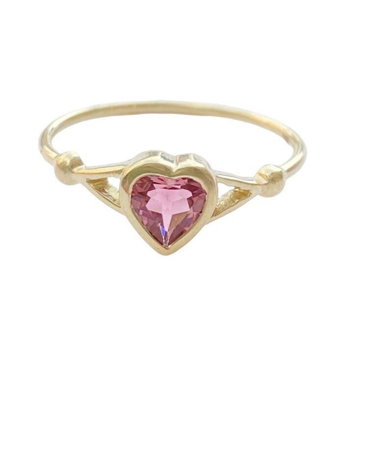 pink tourmaline my first ring